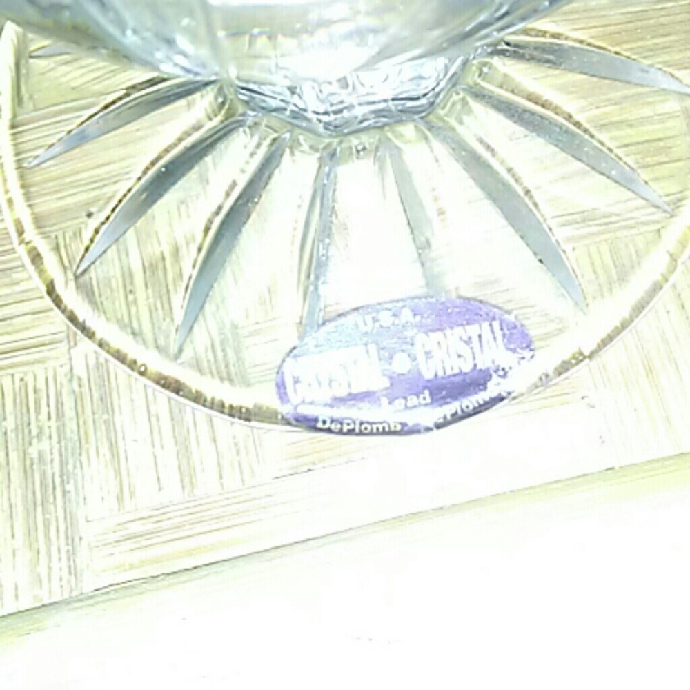 Crystal glassware - Picture 2 of 3